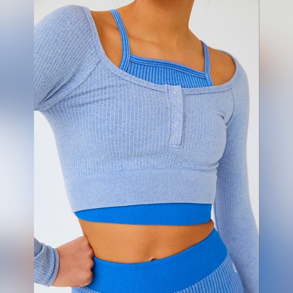 NWOT Free People Through The Night Crop Top